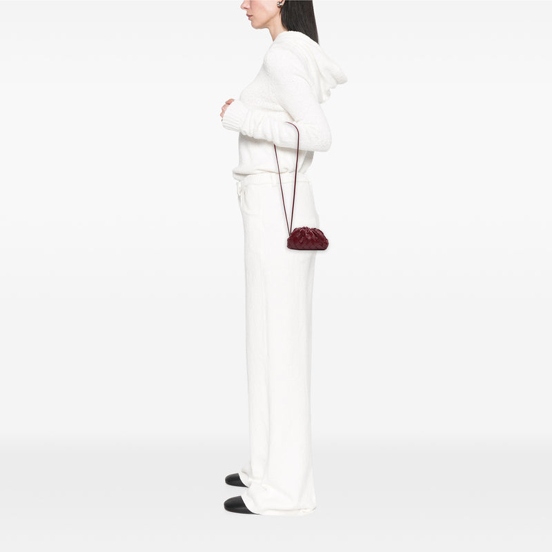 Nappa Intrecciato The Extra Mini Pouch Crossbody - Image 6