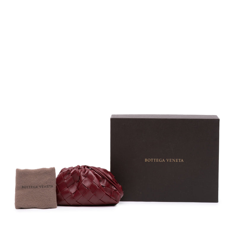 Nappa Intrecciato The Extra Mini Pouch Crossbody - Image 7