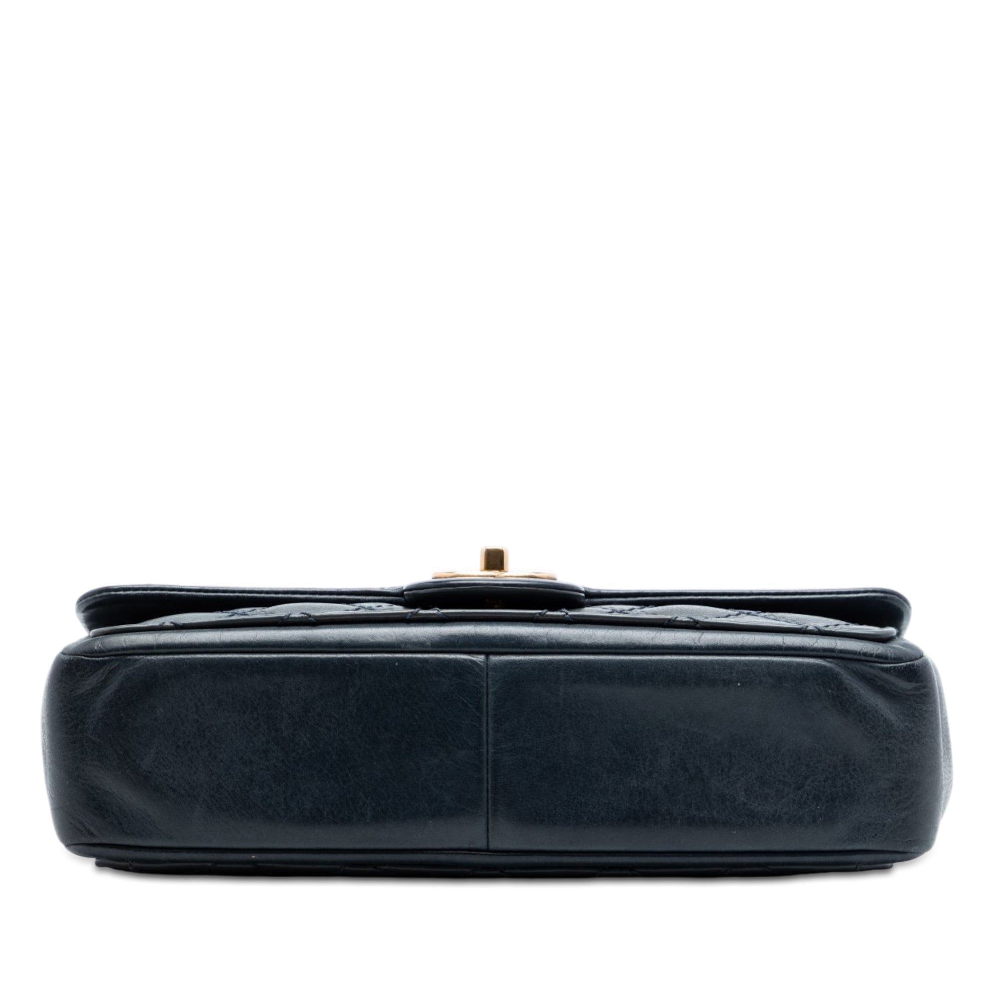Medium CC Quilted Iridescent Calfskin Sheriff Star Flap - Image 3
