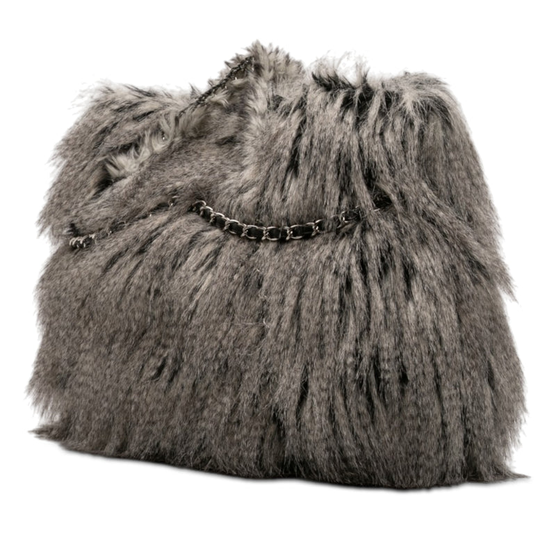 Faux Fur Arctic Fantasy Tote - Image 2