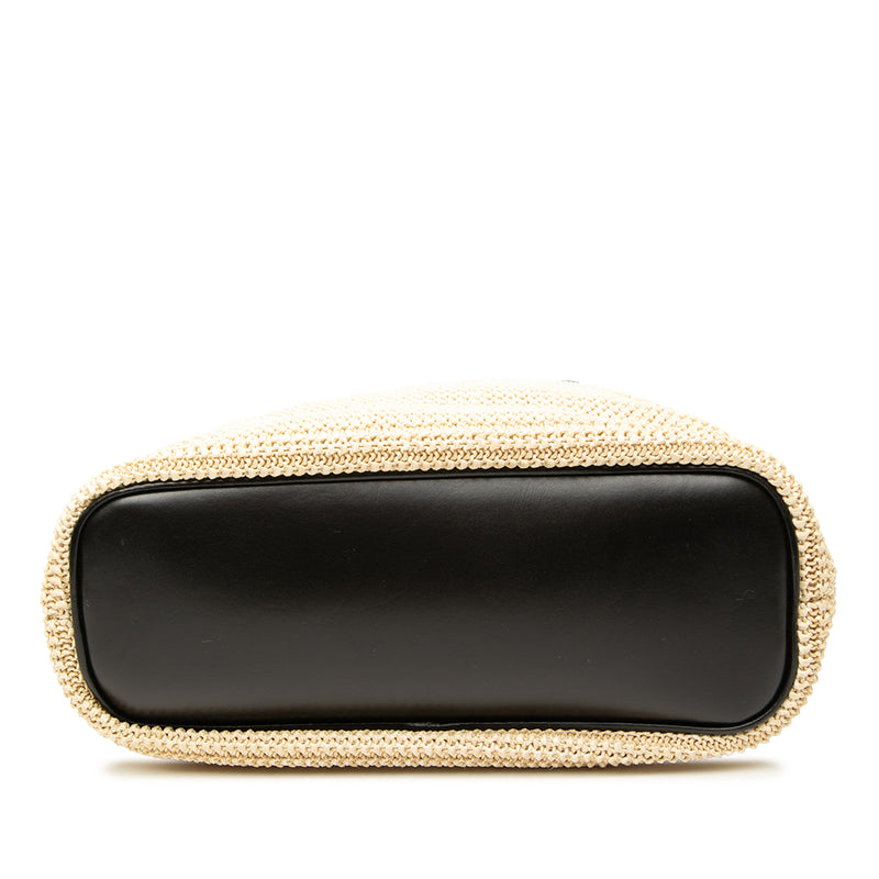 Boucle Raffia Shopper Tote - Image 3