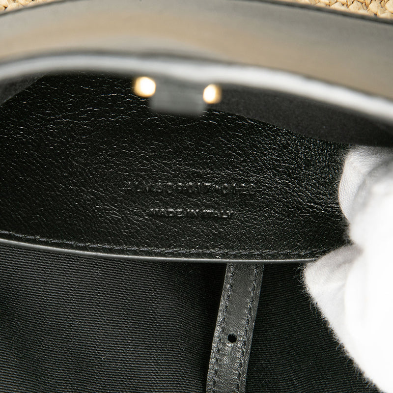 Boucle Raffia Shopper Tote - Image 6