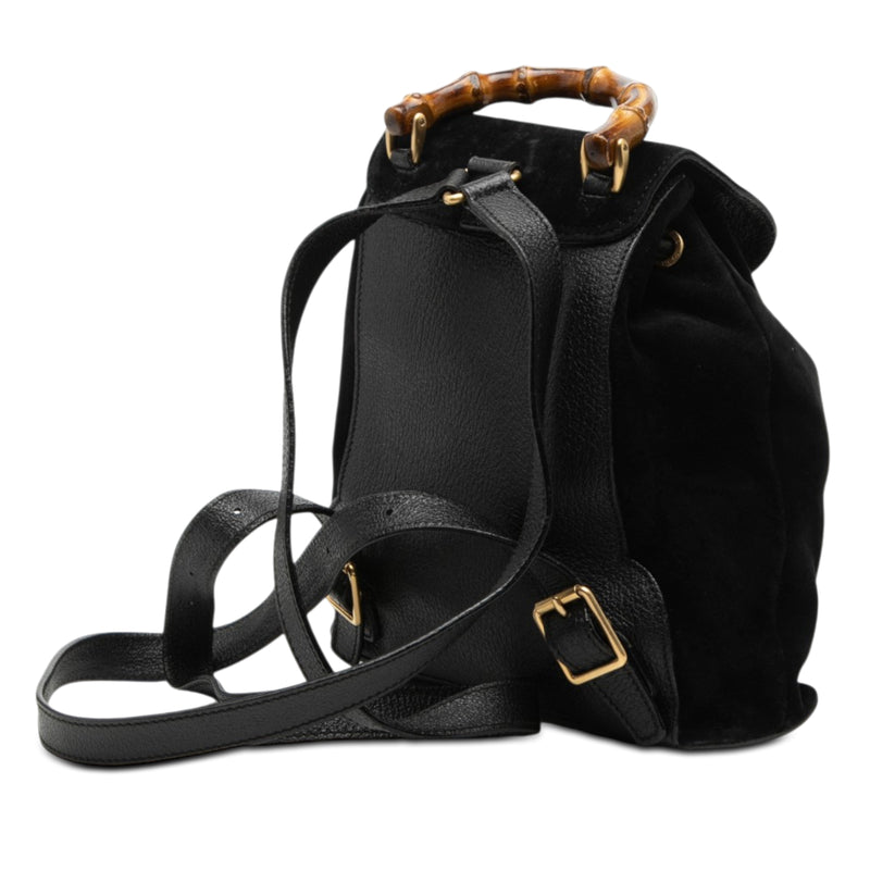 Suede Bamboo Backpack - Image 2