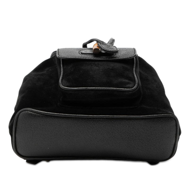 Suede Bamboo Backpack - Image 3