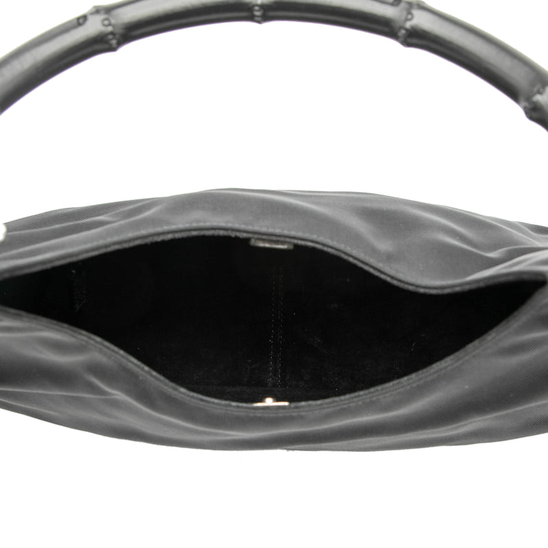 Nylon Bamboo Handbag - Image 4