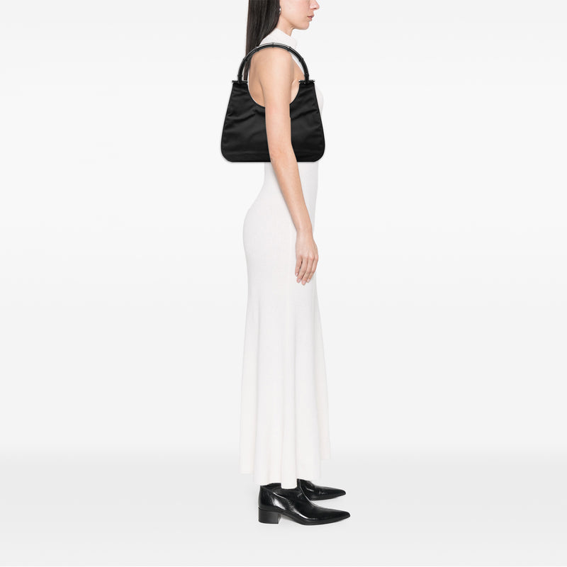Nylon Bamboo Handbag - Image 7