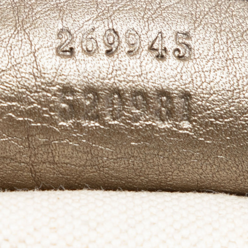 Metallic Calfskin Bella Tote - Image 6