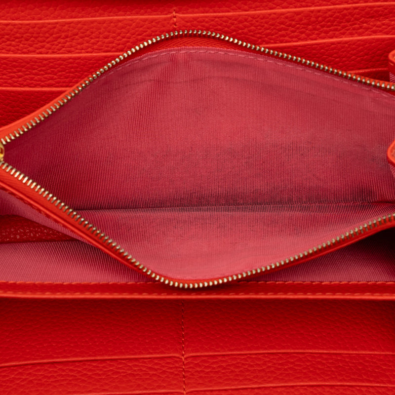 GG Marmont Calfskin Zip Around Wallet - Image 4