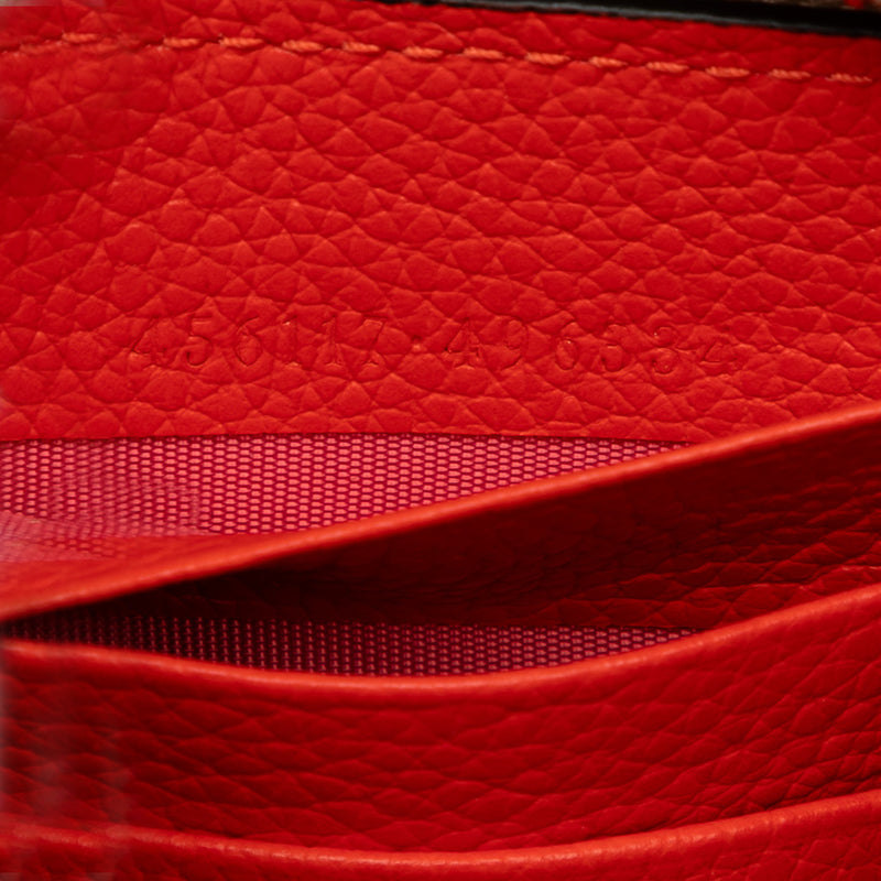 GG Marmont Calfskin Zip Around Wallet - Image 6