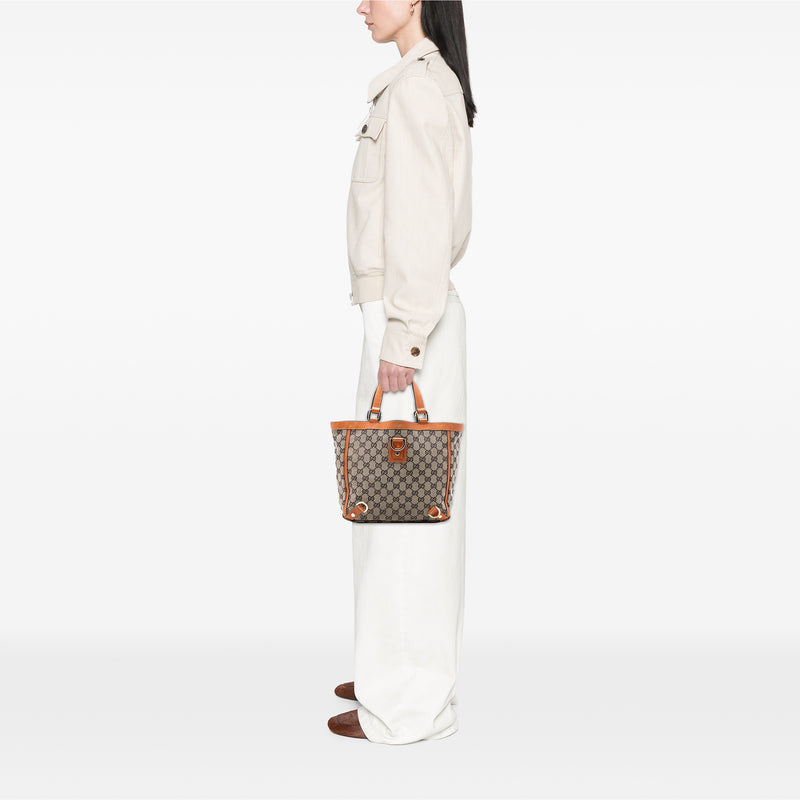 GG Canvas Abbey D Ring Tote - Image 7