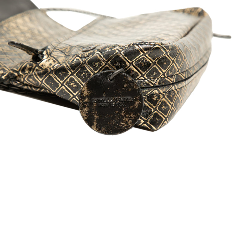 Metallic Calfskin Intrecciomirage Chain Flap Crossbody - Image 5