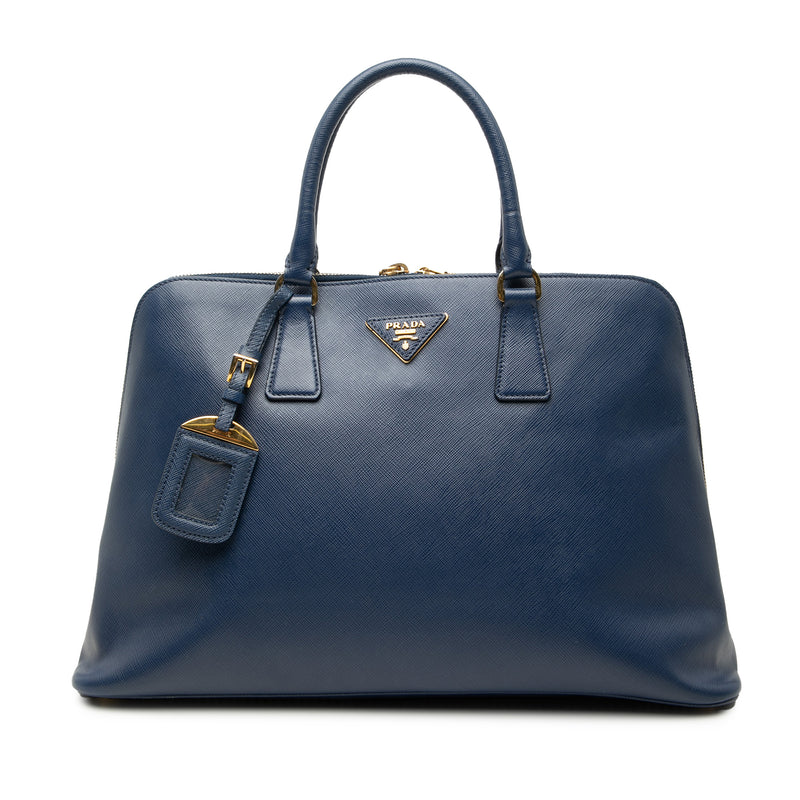 Large Saffiano Lux Promenade Satchel