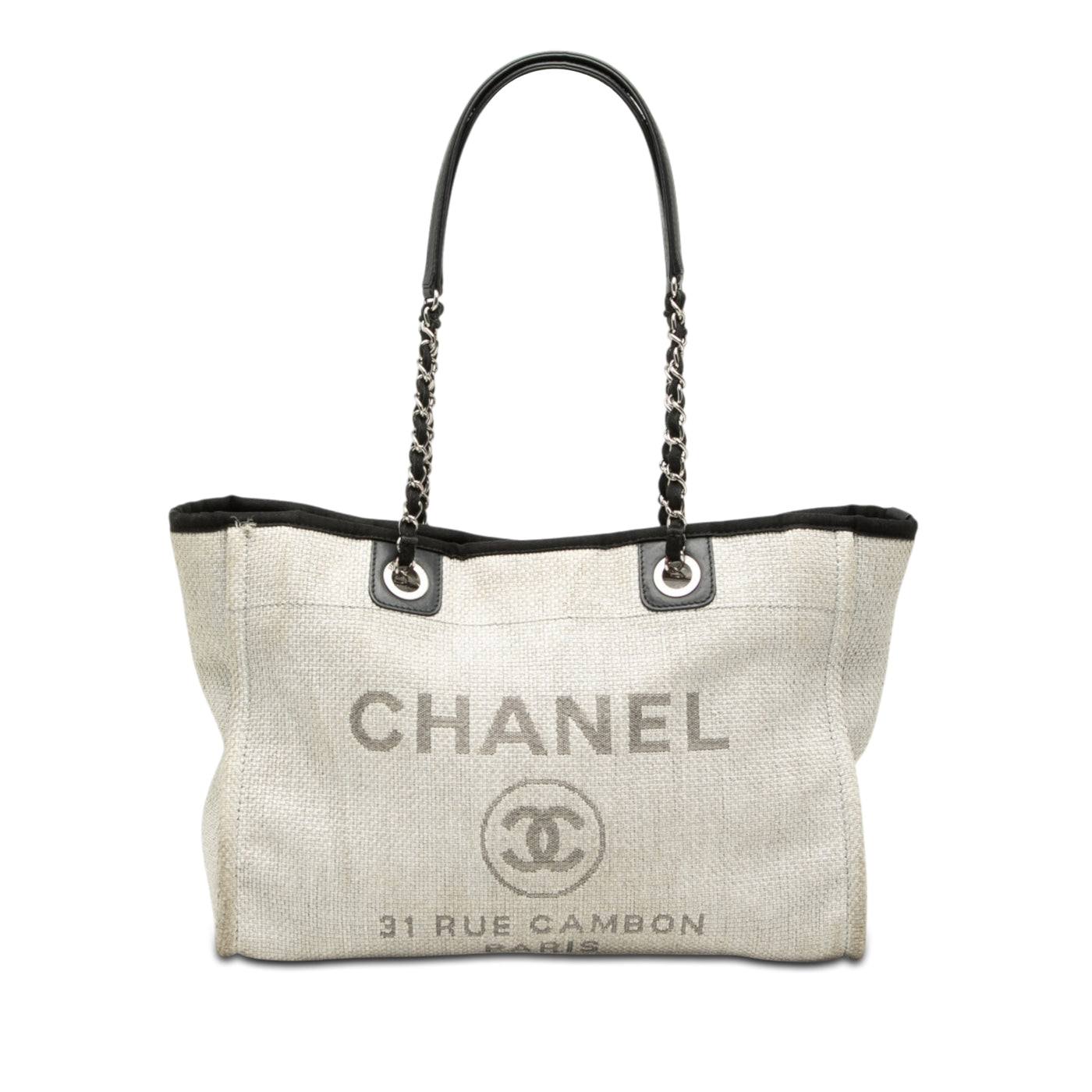 Small Canvas Deauville Tote - Image 1