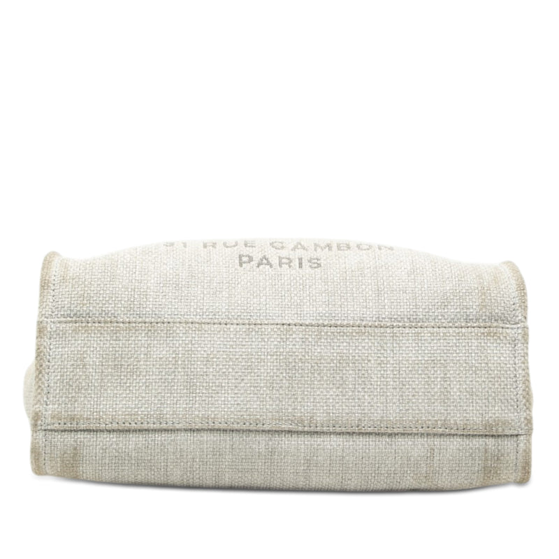 Small Canvas Deauville Tote - Image 3