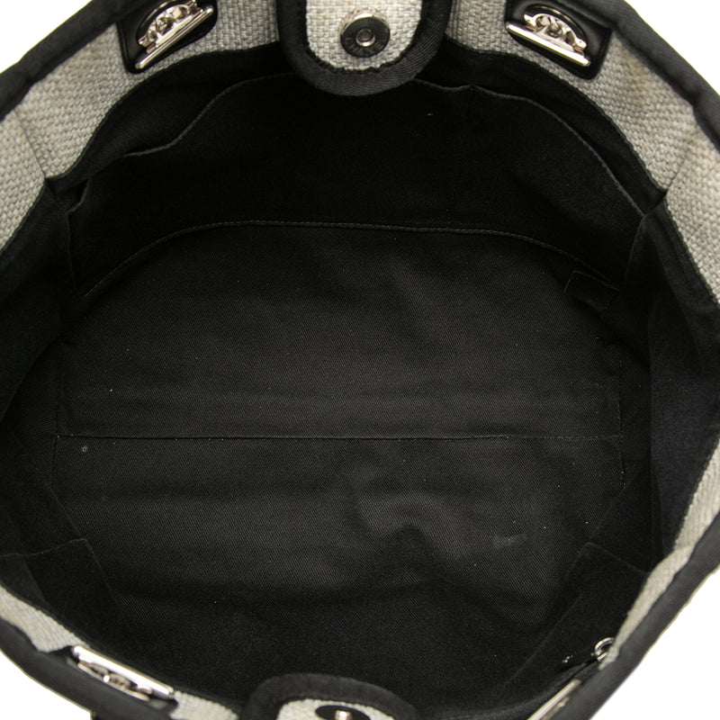 Small Canvas Deauville Tote - Image 4