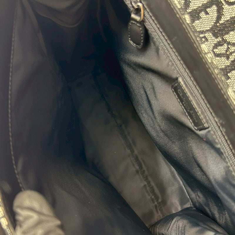 Diorissimo Trotter Canvas Saddle Tote - Image 5