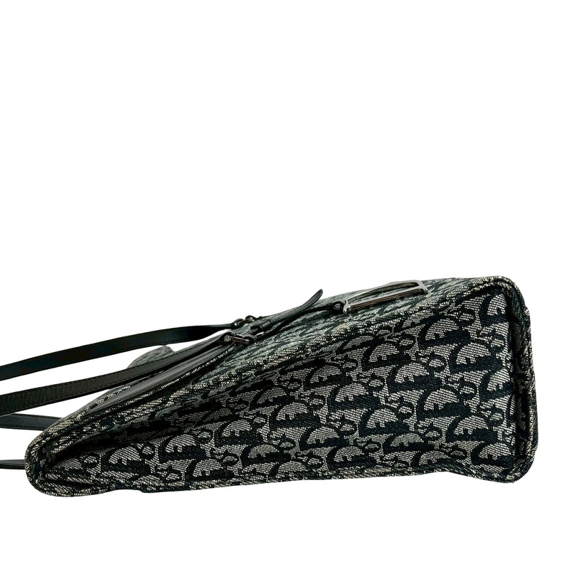 Diorissimo Trotter Canvas Saddle Tote - Image 7