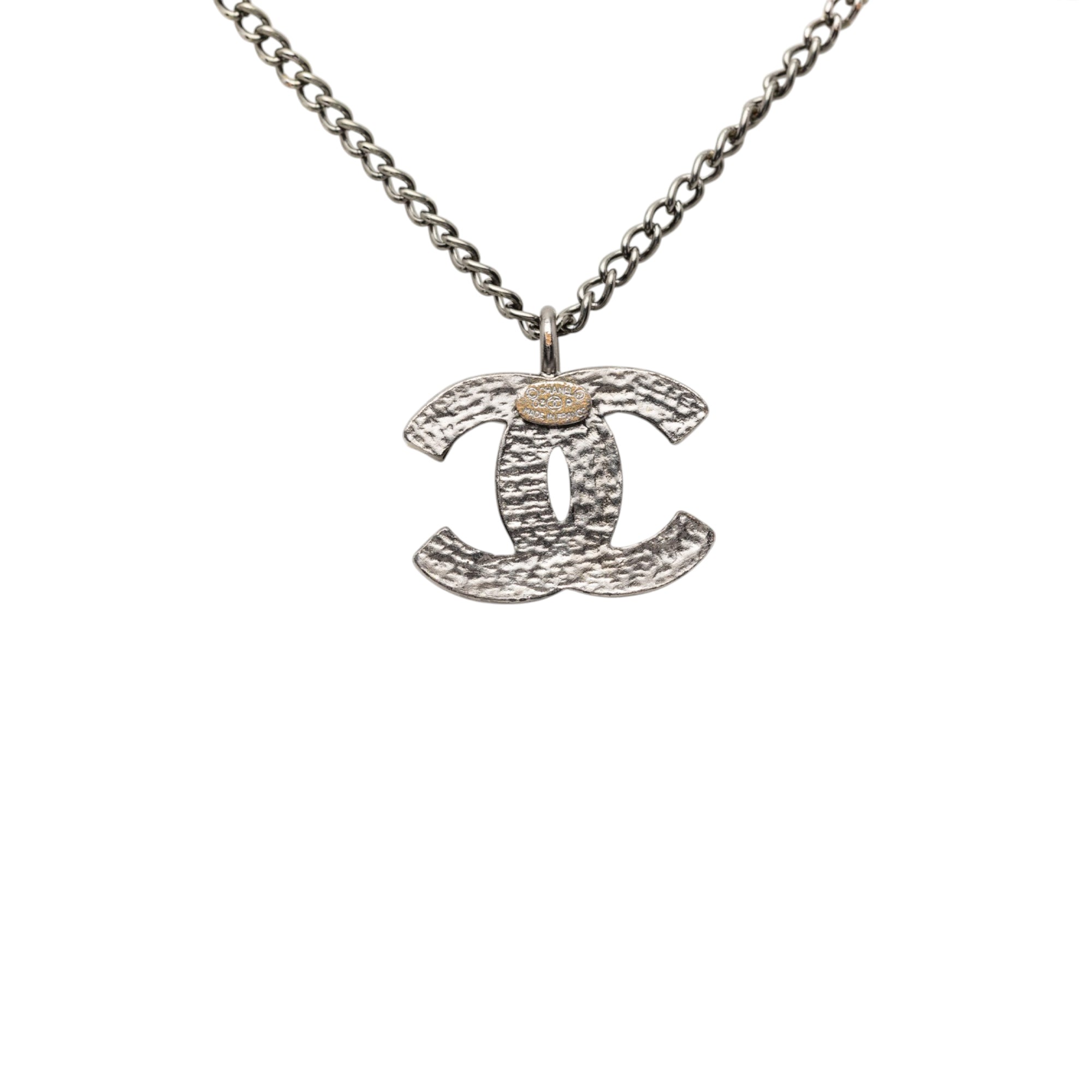 CC Plated Brass Spike Pendant Necklace - Image 3