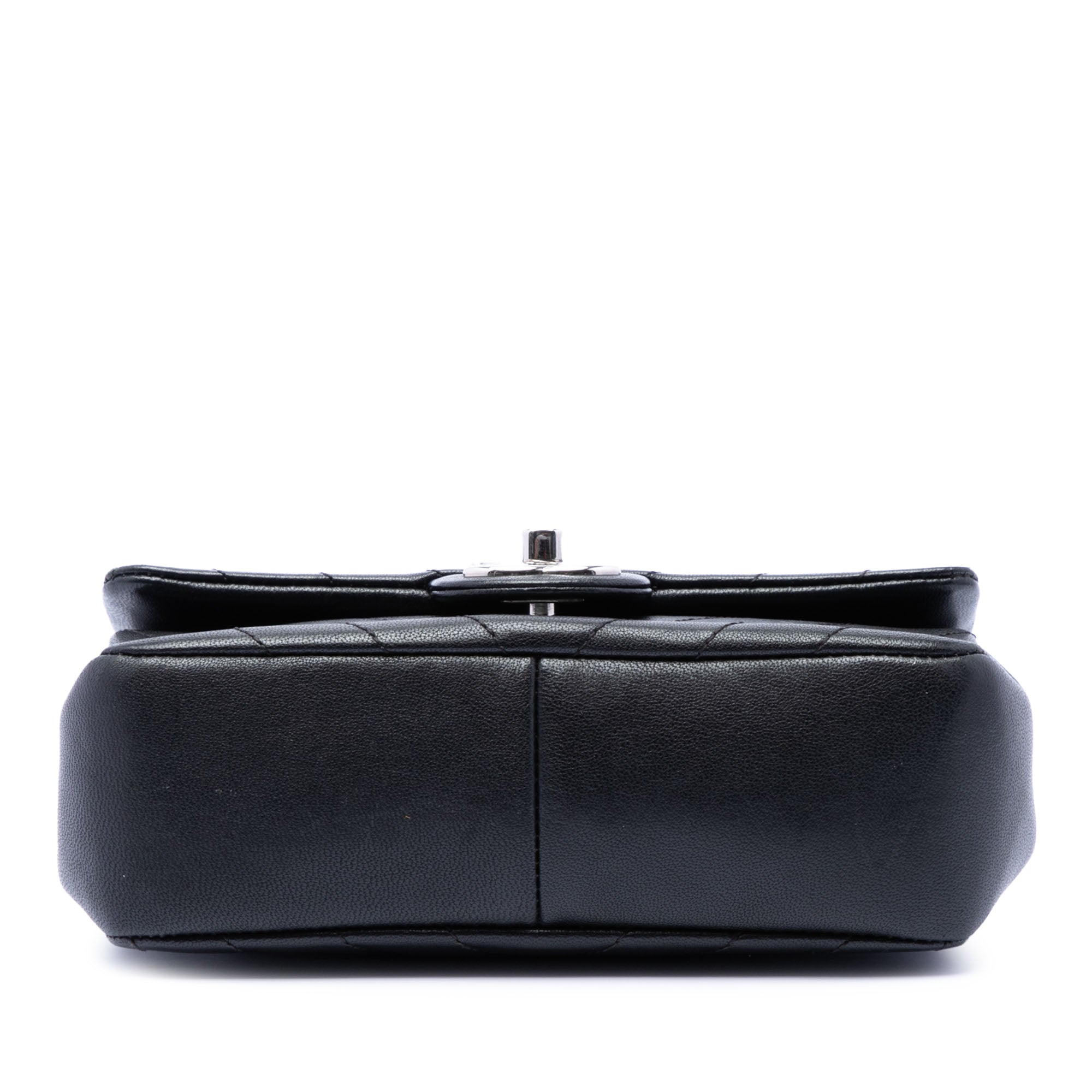 Mini CC Chevron Calfskin Single Flap - Image 3
