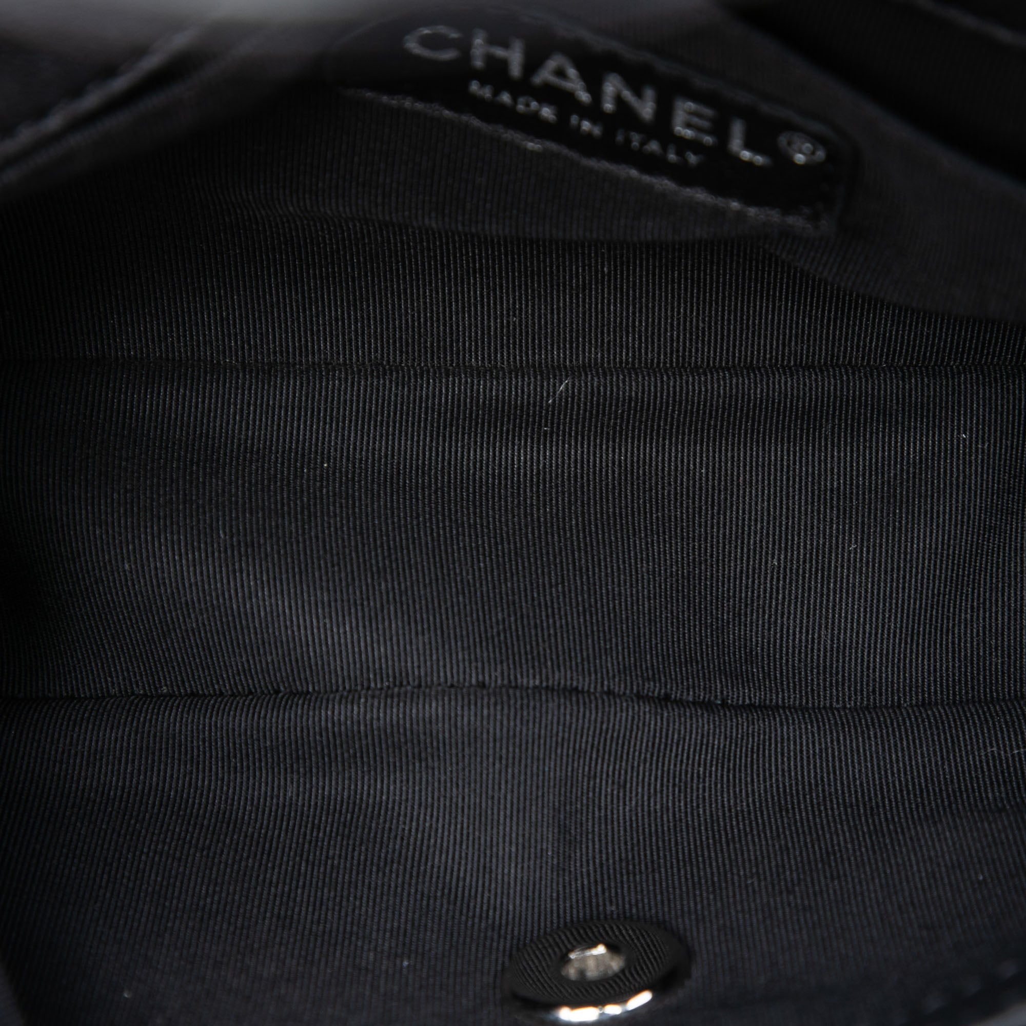 Mini CC Chevron Calfskin Single Flap - Image 4