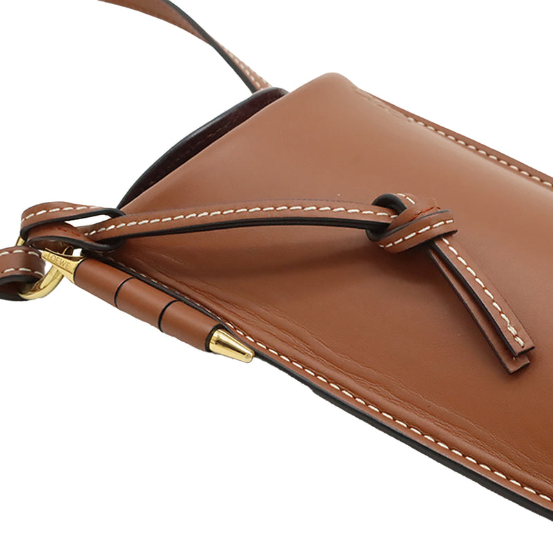 Leather Gate Pocket Crossbody - Image 7