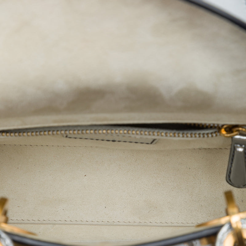 Mini Metallic Patent Lady Dior - Image 4