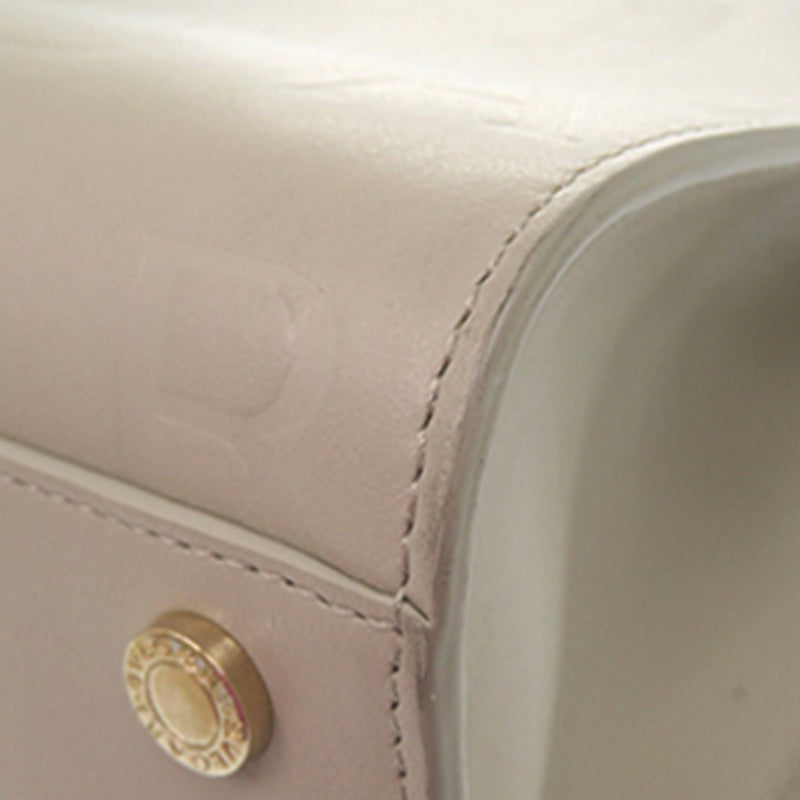 Embossed Leather Logo Infinitum Tote - Image 21