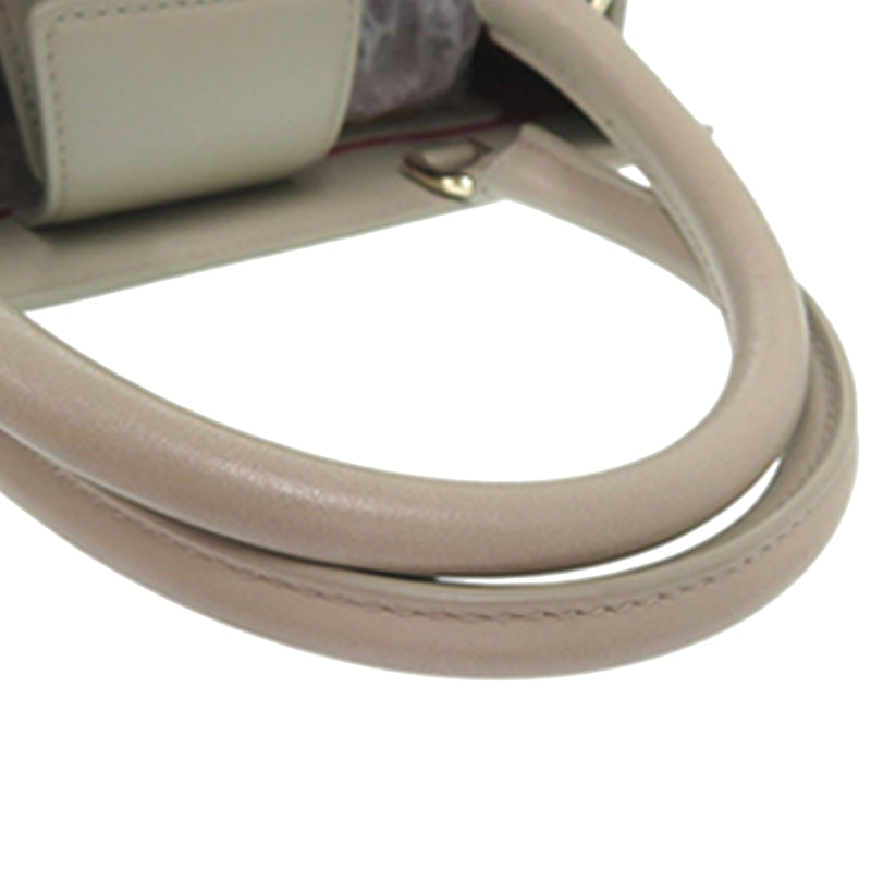Embossed Leather Logo Infinitum Tote - Image 24