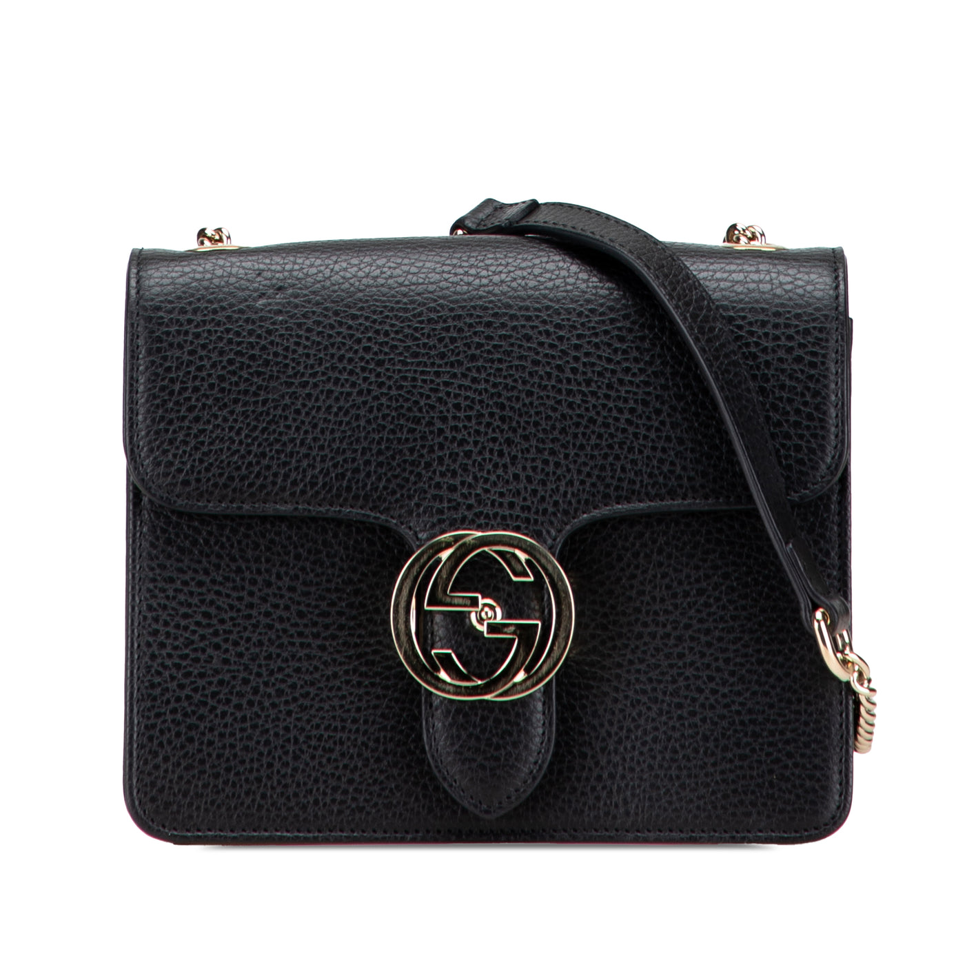 Small Dollar Calfskin Interlocking G Crossbody - Image 1