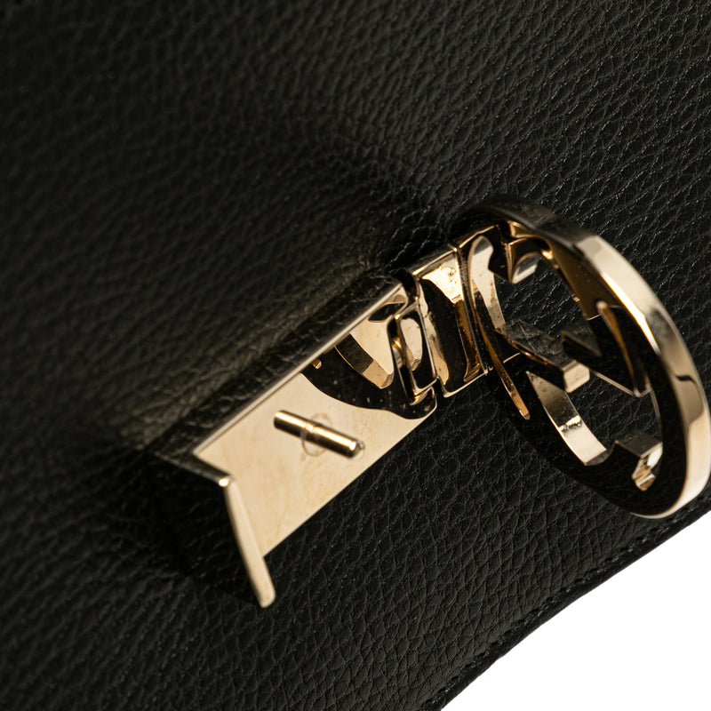 Small Dollar Calfskin Interlocking G Crossbody - Image 8
