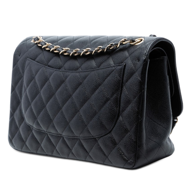 Jumbo Classic Caviar Double Flap - Image 2