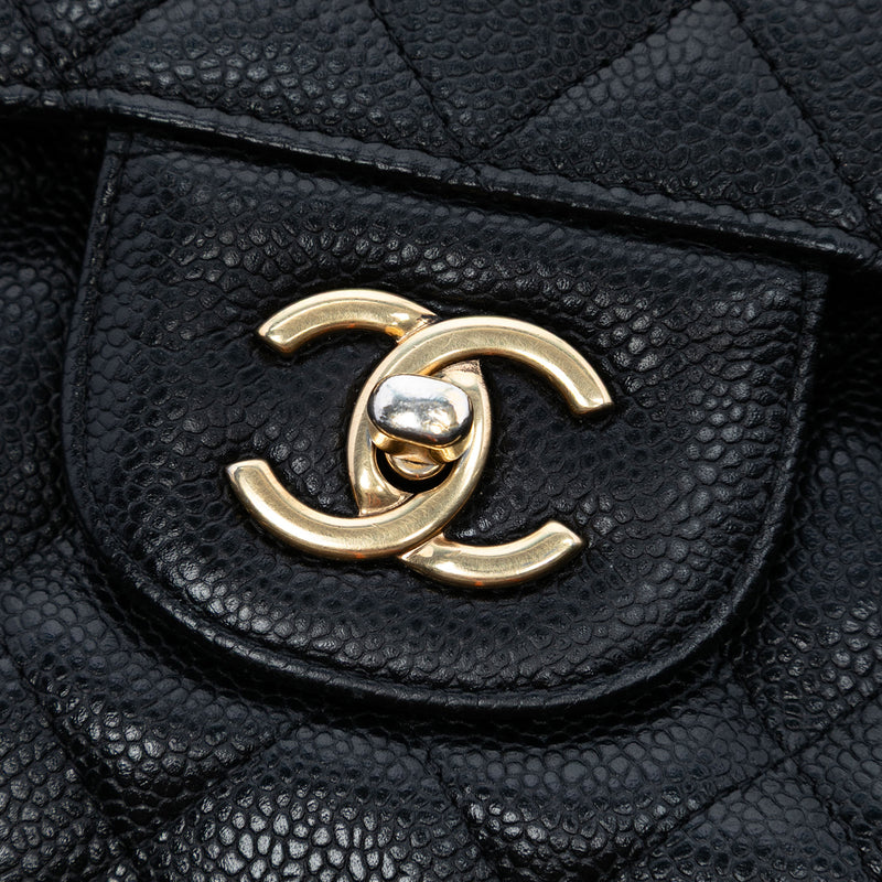 Jumbo Classic Caviar Double Flap - Image 6