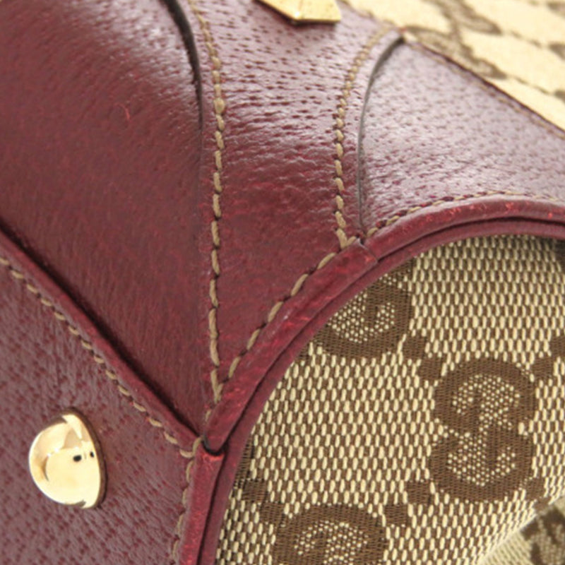 GG Canvas Nailhead Handbag - Image 11