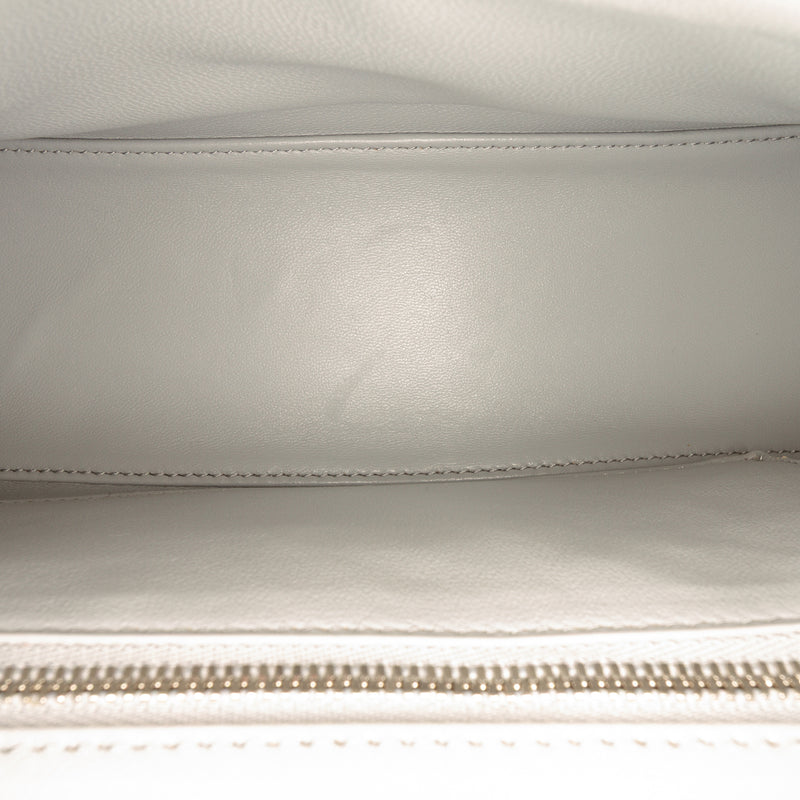 Small Faux Leather and Mesh Sneakerhead Top Handle Bag - Image 4
