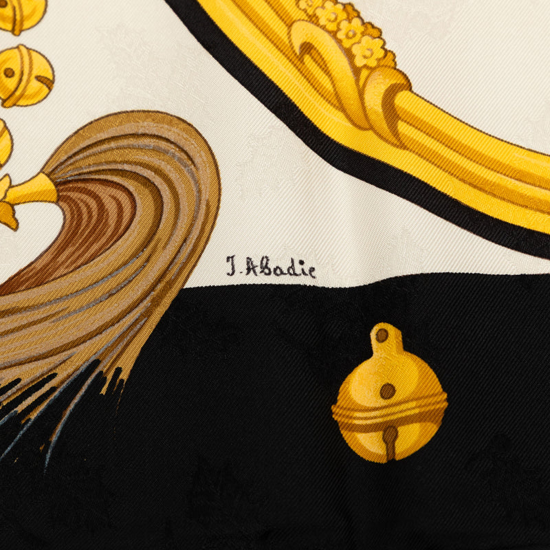 Plumes et Grelots Silk Scarf 90 - Image 4