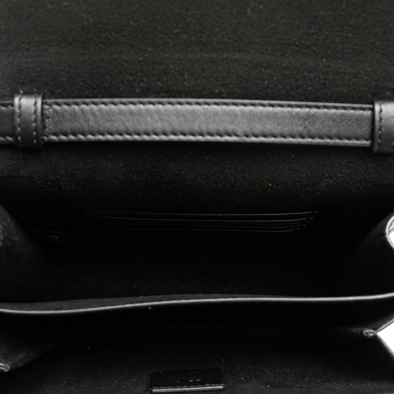 Leather Crystal Fab Crossbody - Image 4