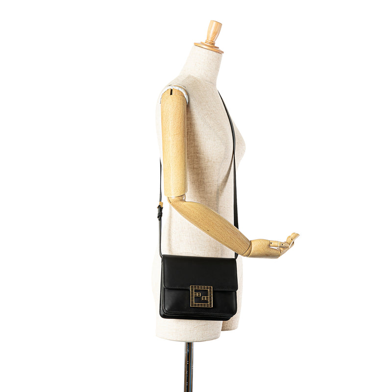 Leather Crystal Fab Crossbody - Image 7