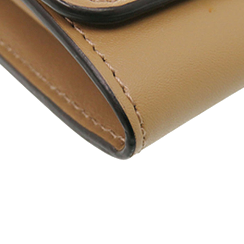 Vitello Liberty Studded Continental Wallet with Chain - Image 8