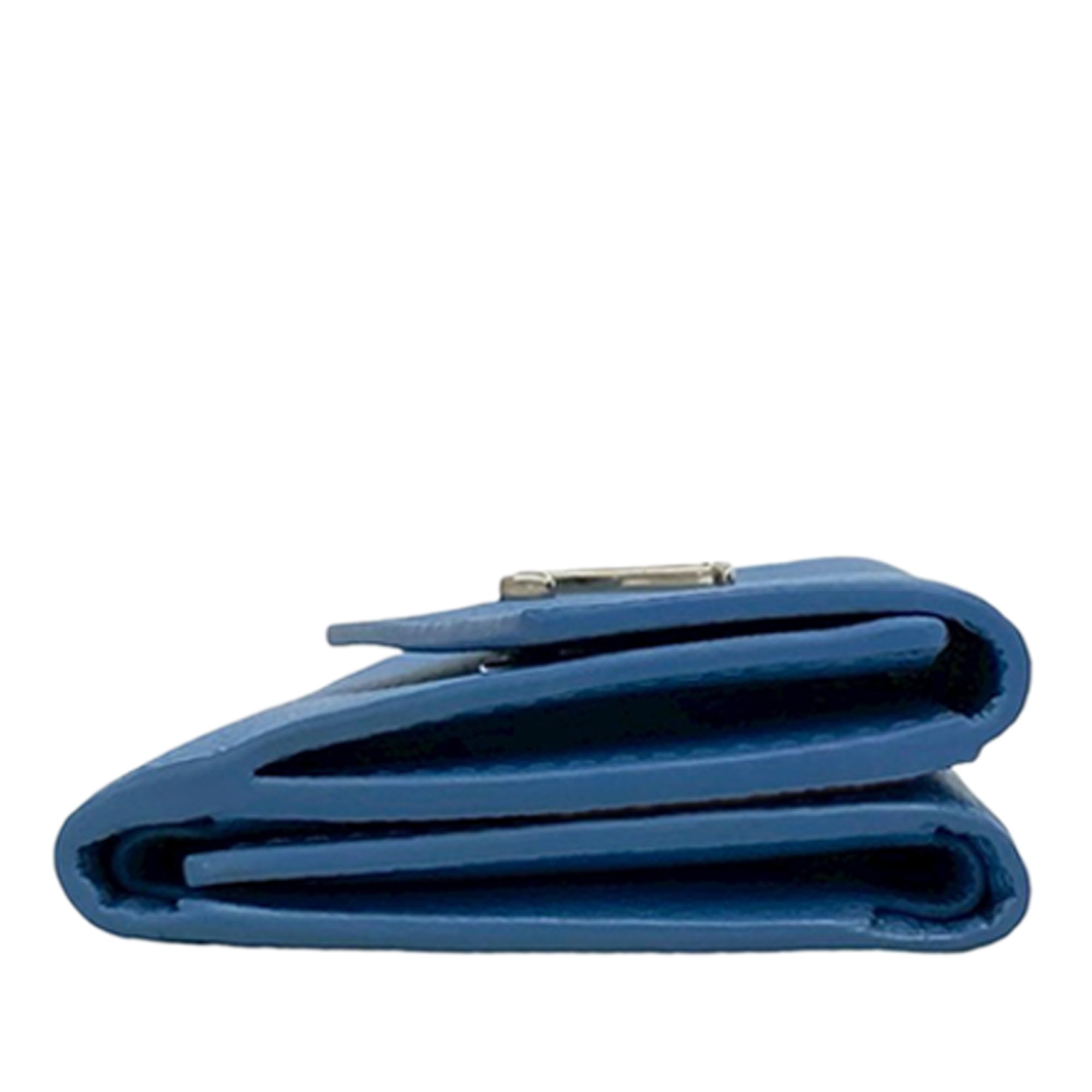 Leather Lockmini Compact Wallet - Image 4