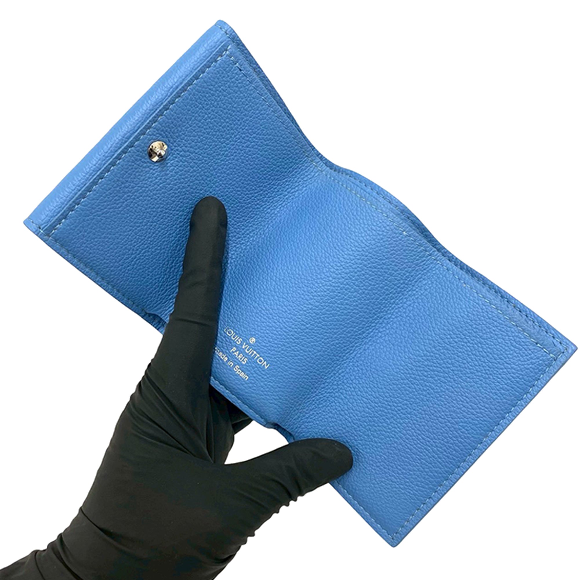 Leather Lockmini Compact Wallet - Image 7