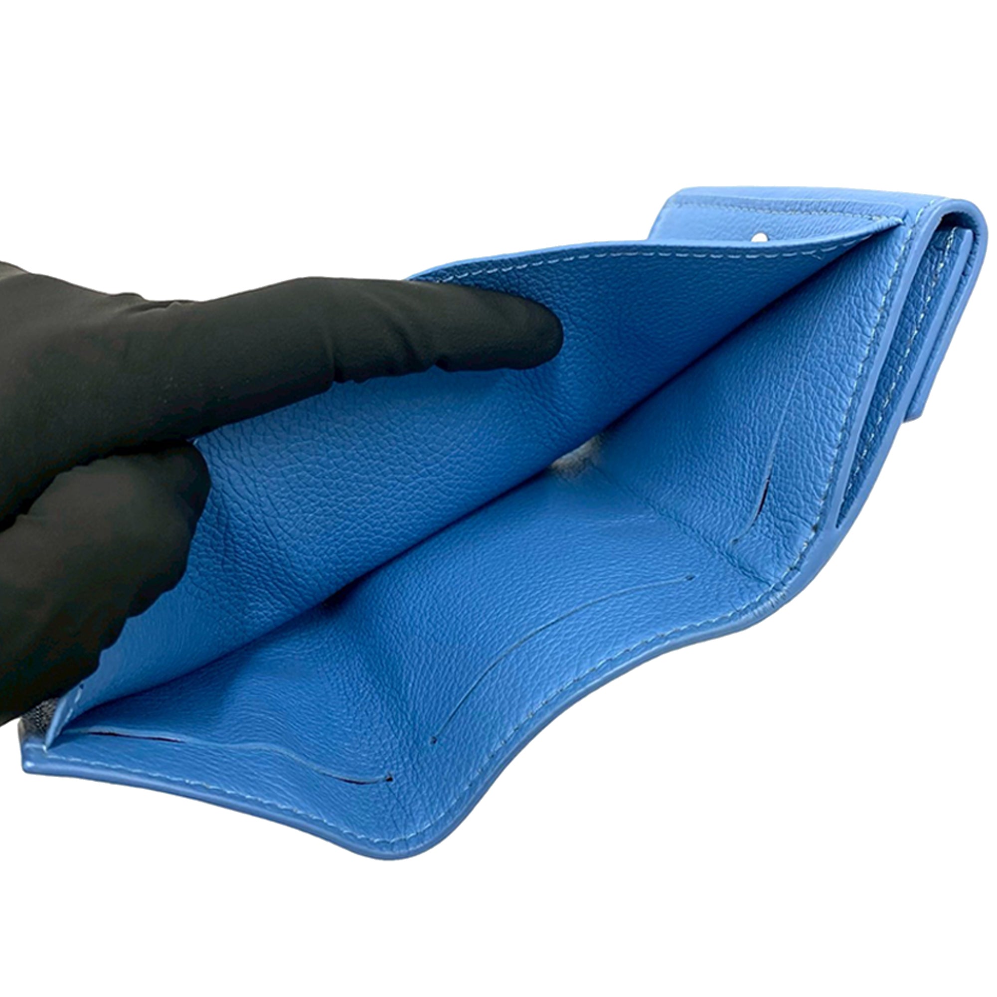 Leather Lockmini Compact Wallet - Image 8