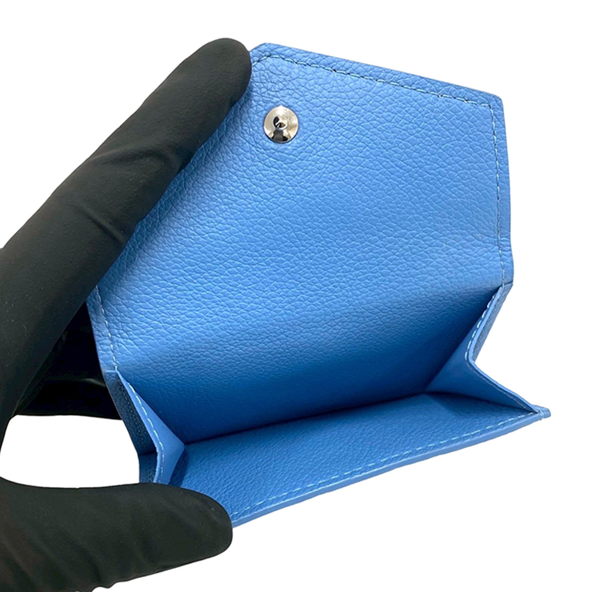 Leather Lockmini Compact Wallet - Image 9