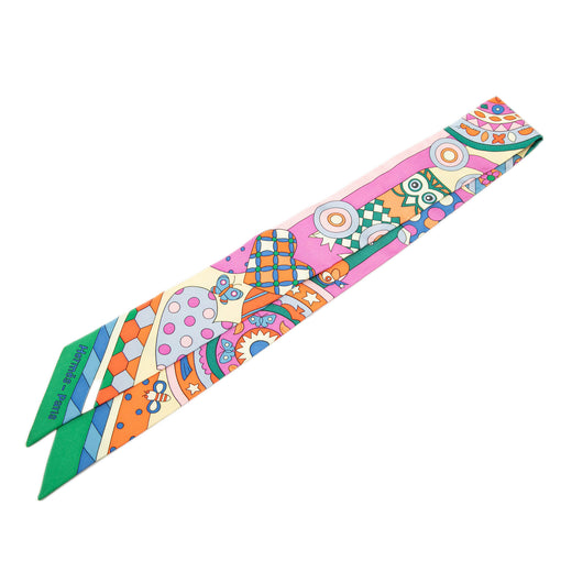 Les Murmures De La Foret Silk Twilly Scarf - Image 1