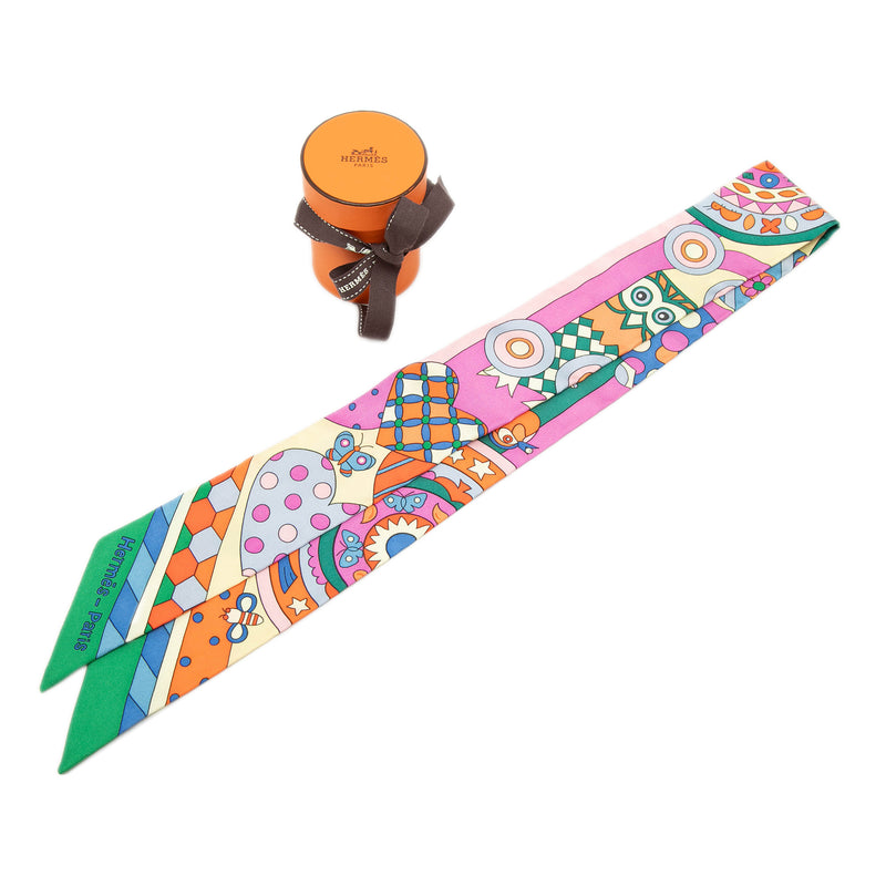 Les Murmures De La Foret Silk Twilly Scarf - Image 6