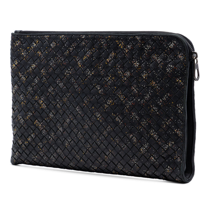 Nappa Intrecciato Micro Dot Clutch - Image 2