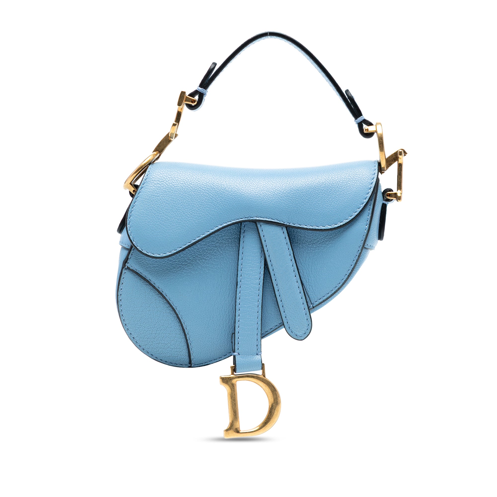 Micro Goatskin Saddle Bag - Image 1