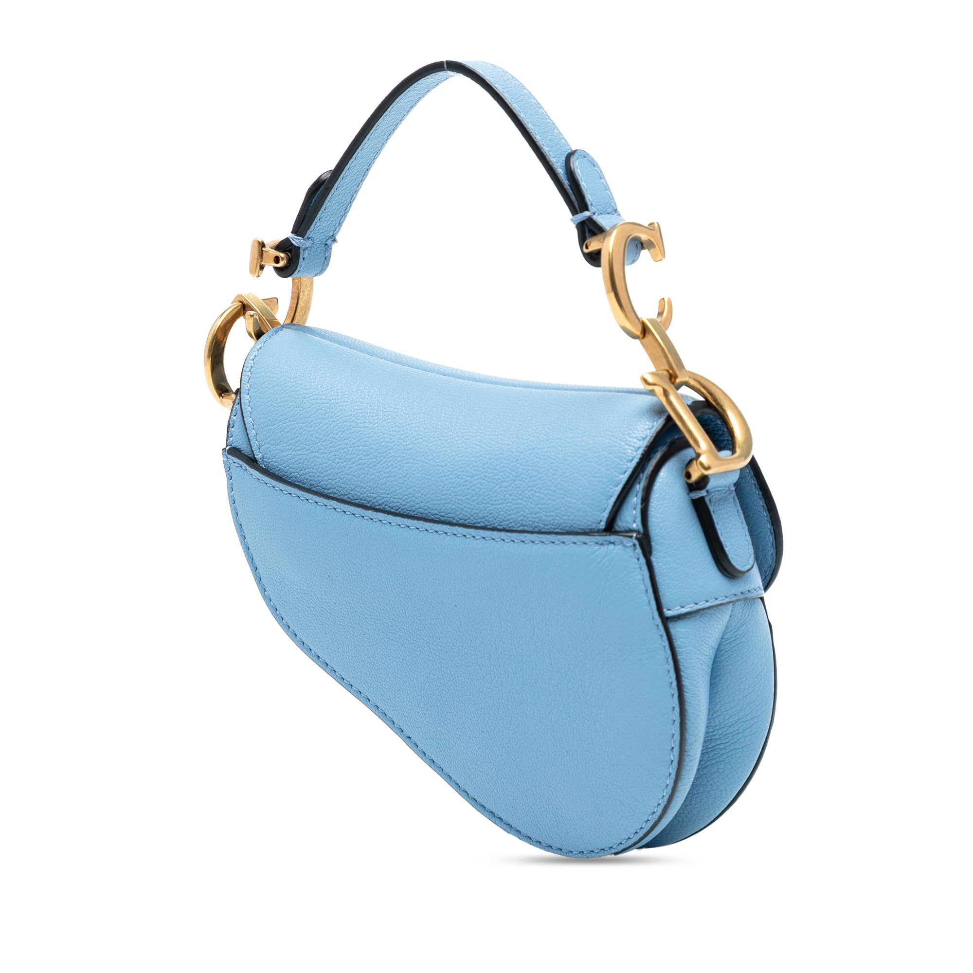 Micro Goatskin Saddle Bag - Image 2