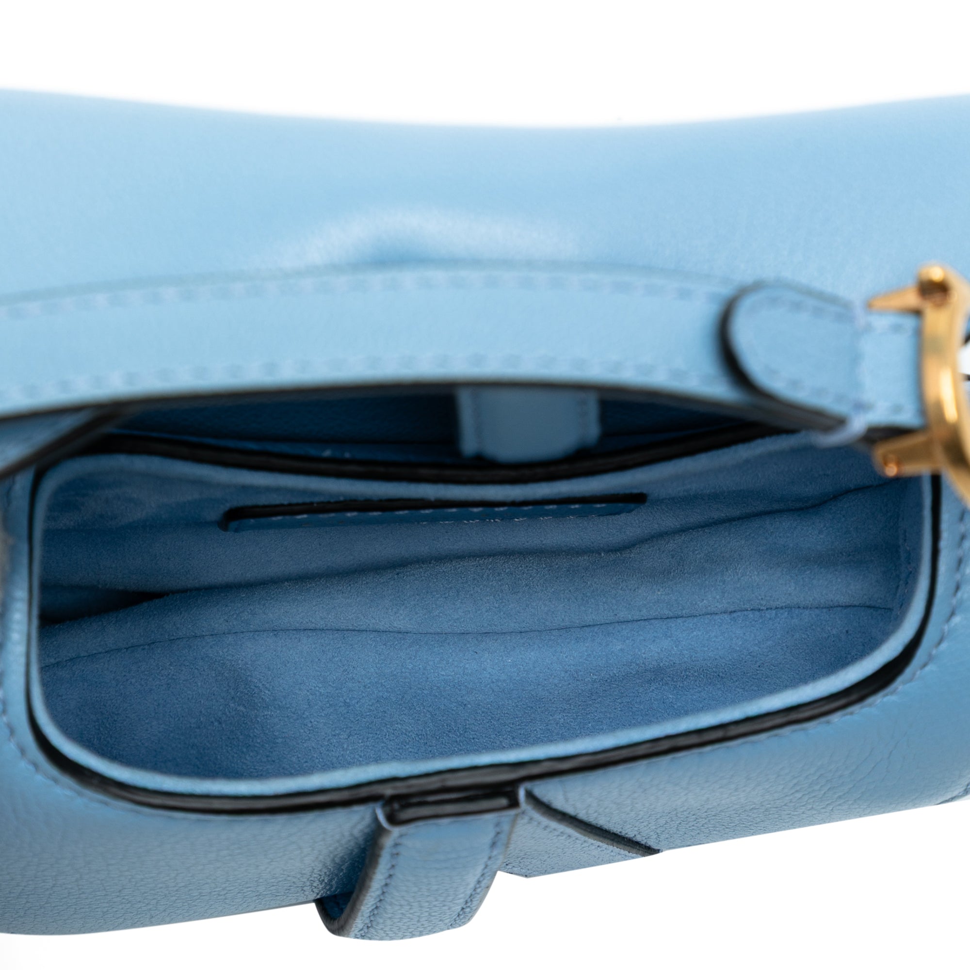 Micro Goatskin Saddle Bag - Image 4