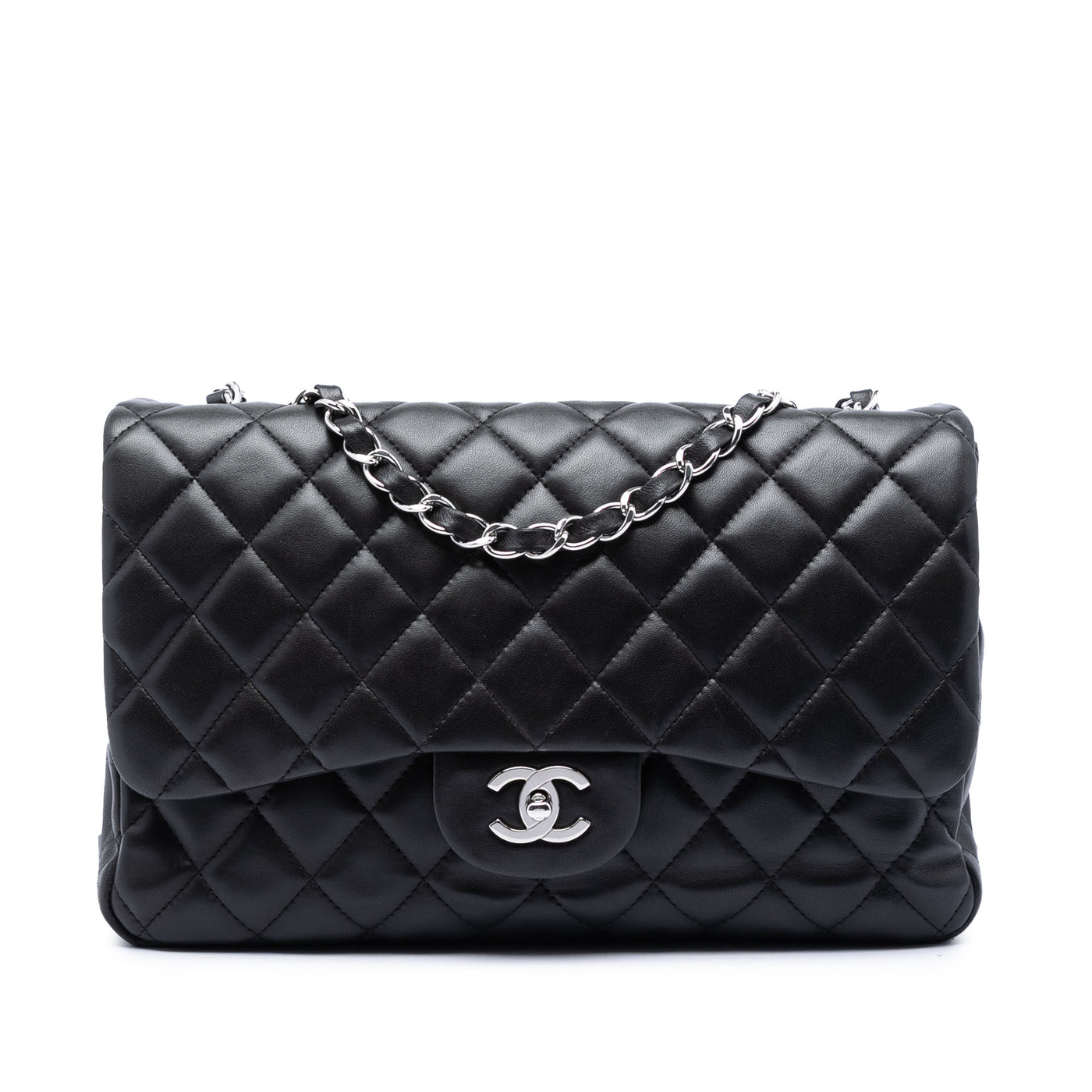 Jumbo Classic Lambskin Single Flap - Image 1