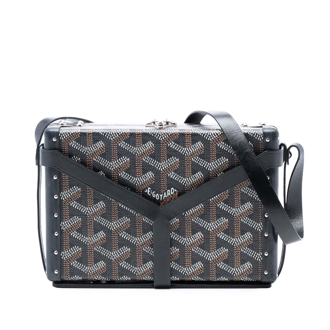 Goyardine Minaudiere Trunk Bag - Image 1